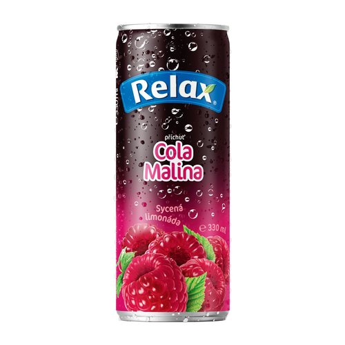 Relax limonda Cola, Malina 0,33 l