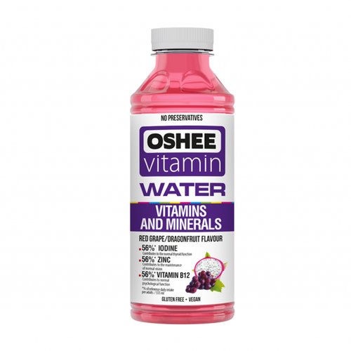 Oshee Vitamnov voda Hrozen a pitaya