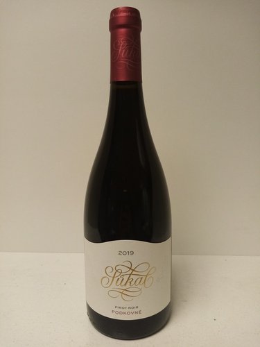 Pinot noir vbr z hrozn 2019 such 0,75 l Milan Skal