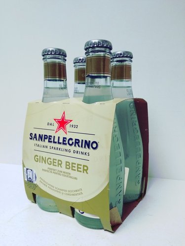 San Pellegrino ginger beer 4 x 0,2 l