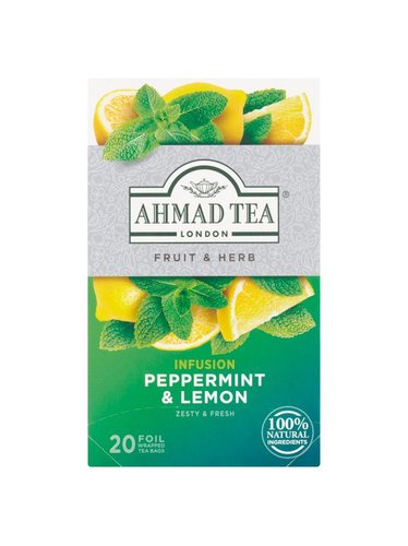 Ahmad Tea Peppermint &amp; Lemon 20 x 1,5 g