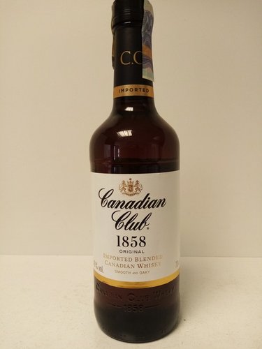 Whisky Canadian Club original 40% 0,7 l