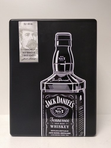 Jack Daniels 40% 0,7 l + 2 skleniky