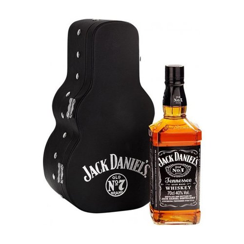 Jack Daniels 40% 0,7 l v obalu na kytaru