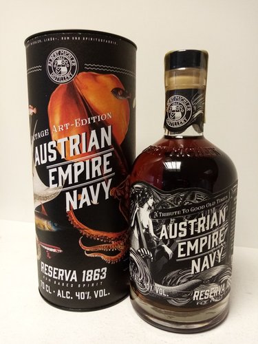 Austrian Empire Navy Rum Reserva 1863 40% 0,7 l