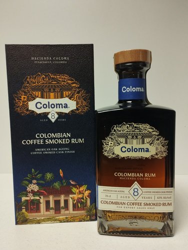 Coloma 8Y Coffee Smoked 42% 0,7l