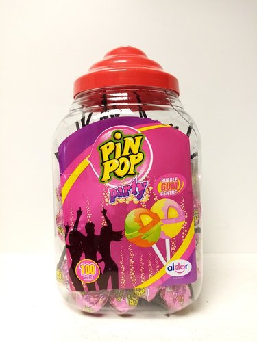 Pin Pop Party bubble gum 100 x 18 g