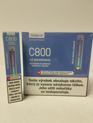 OXBAR blueberry raspberry C 800