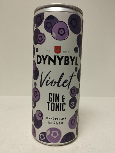 Dynybyl violet gin &amp; tonic 6% 0,25