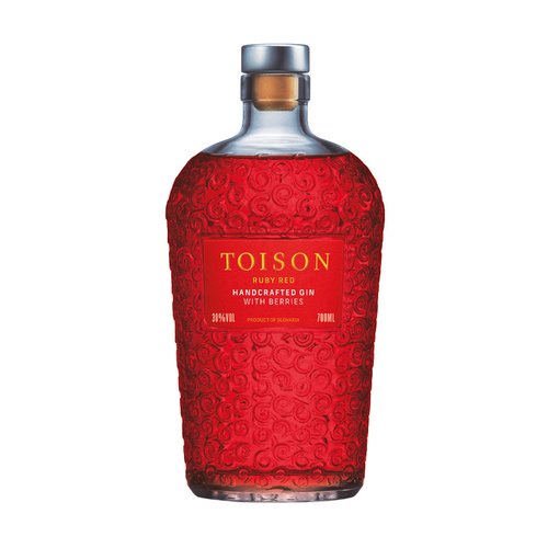 Toison Ruby Red gin 38% 0,7 l