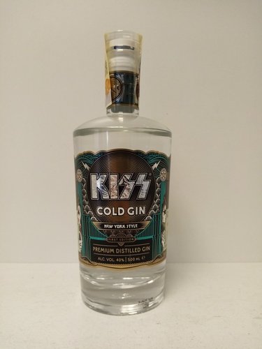 Kiss cold gin New York style 40% 0,5 l