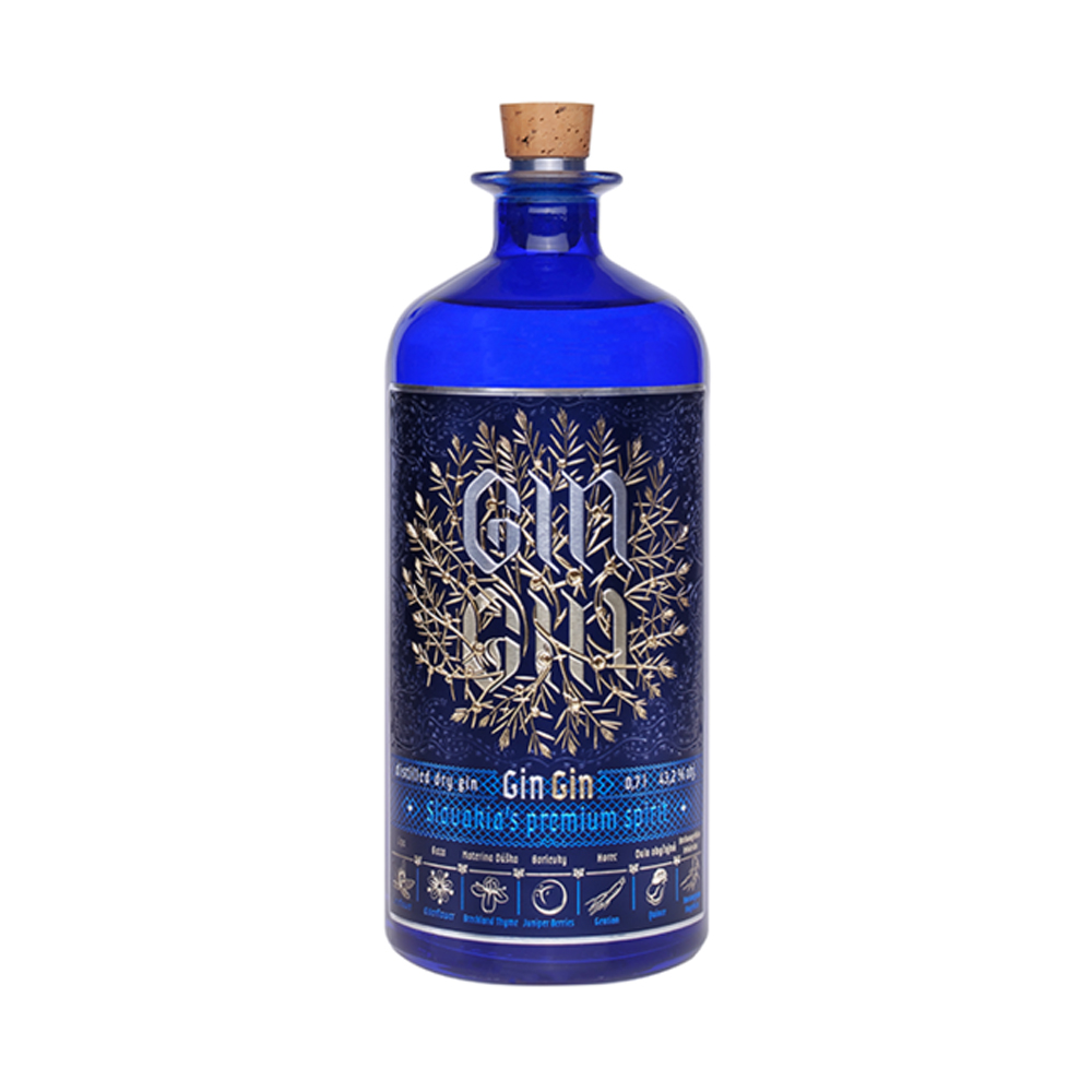 Gin Gin 43,2% 0,7 l - Giny | Prodej potravin, nápojů a alkoholu Rojal