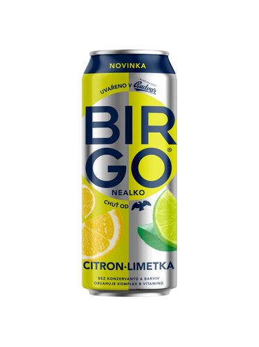 Birgo citron - limetka 0,5 l
