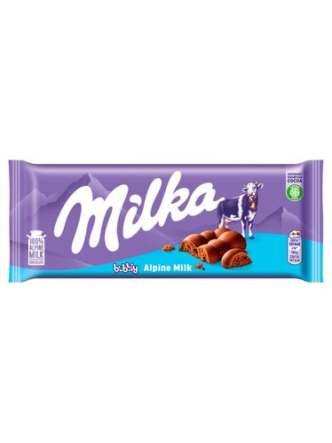 Milka Bubbly Alpine milk 90 g
