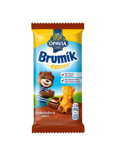 Opavia Brumík čokoládová náplň 30 g