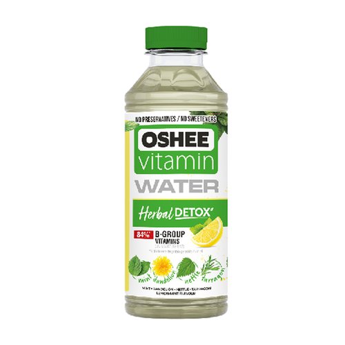 Oshee Vitamínová voda Detox s bylinkama