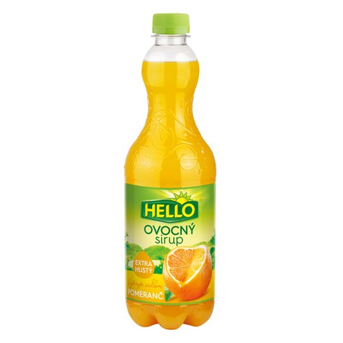Hello Extra hustý sirup Pomeranč 0,7 l
