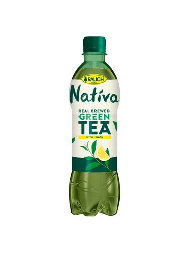 Rauch Nativa Green tea citron 0,5 l