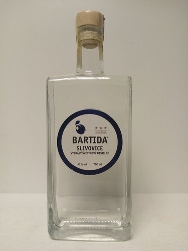 Bartida Slivovice 47% 0,7 l