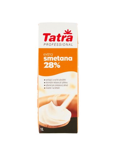 Tatra smetana extra  28% 1 l