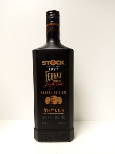 Fernet Stock Barrel edition Fernet &amp; rum 35% 0,7 l