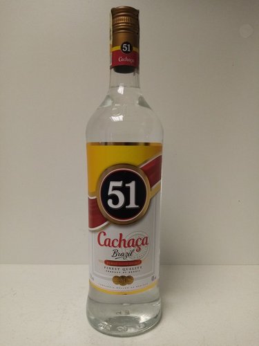 Cachaca 51 Brazil 40% 1l