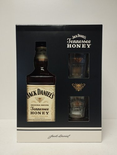 Jack Daniel´s Tennessee Honey 35% 0,7 l + 2x sklo