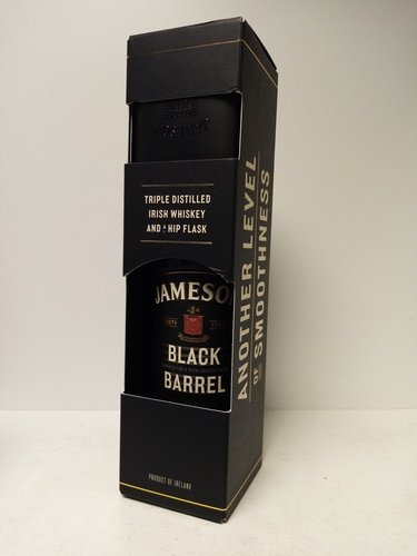 Jameson Black Barel 40% 0,7 l + placatka