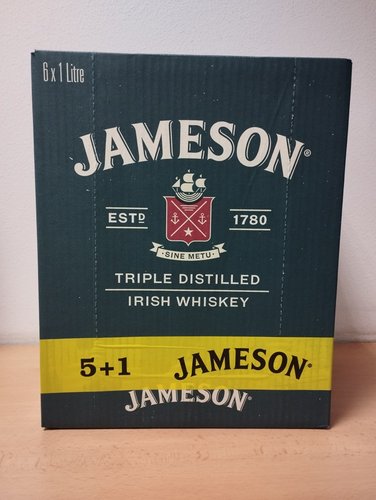 Jameson 40% 5 +1 l