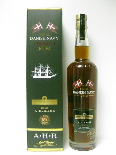 A. H. Riise Danish Navy Strength 55% 0,7 l