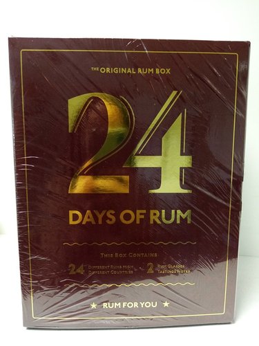 Rumov kalend 24x20ml + 2x skleniky