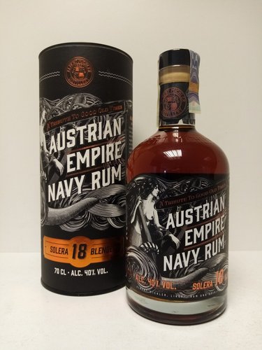 Austrian Empire Navy Rum 18 year 40% 0,7 l