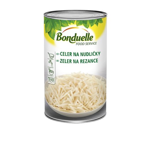 Celer nudliky 4000 g Bonduelle