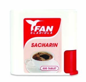 Sladidlo sacharin 30 g/500 tablet FAN