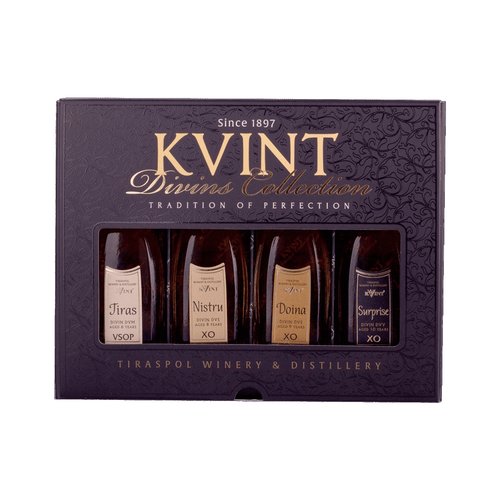 Kvint Divins Collection 6, 8, 9, 10 let 40% 4 x 0,05 l