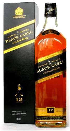 Johnnie Walker Black Label 12 let 40% 1 l
