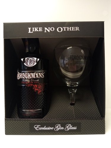 Brockmans 40% 0,7 l + sklenika