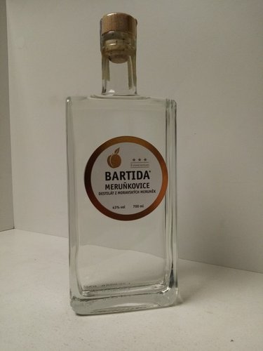 Meruňkovice Bartida 43% 0,7 l