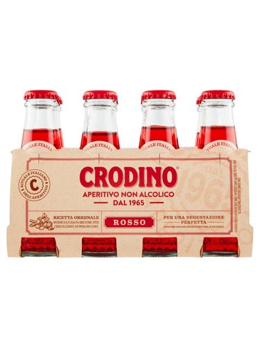 Crodino Rosso Aperitiv red soft Drink 0,1 l